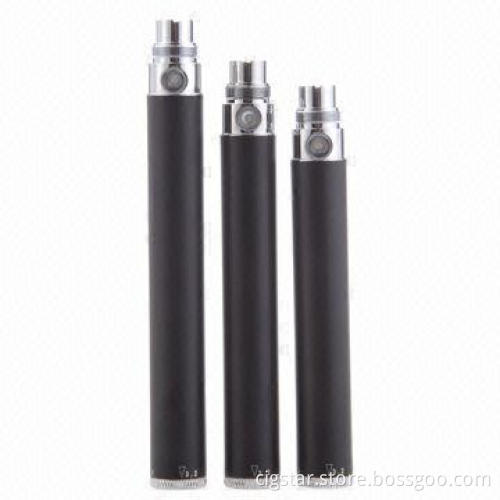 Ego-twist Battery with 3.2V-4.8V Variable Voltage and 650/900/1,100mah Capacity